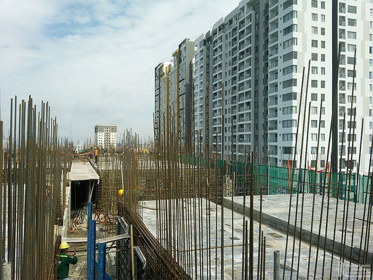 Tiến độ River Panorama dự án căn hộ chung cư Quận 7 tháng 08/2019 Đường Hoàng Quốc Việt chủ đầu tư An Gia Investment