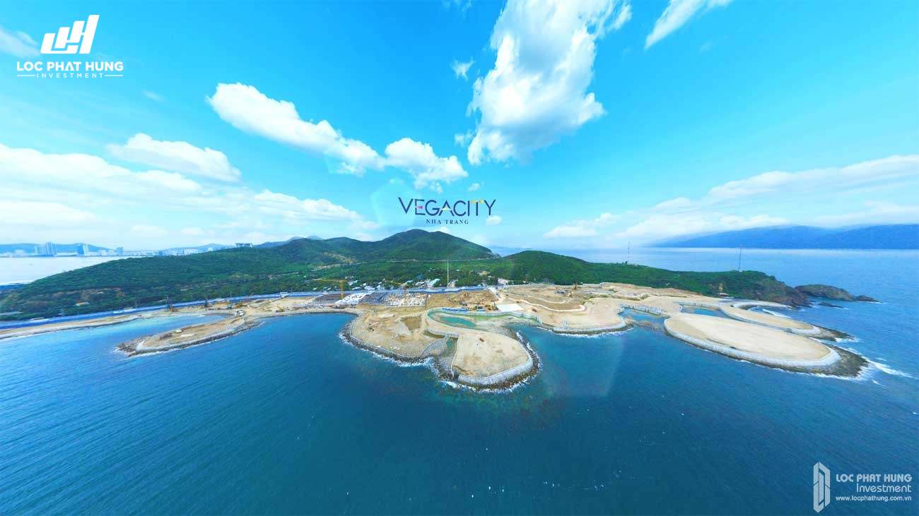Toàn cảnh tiến độ dự án Vega City TP Nha Trang Khánh Hòa