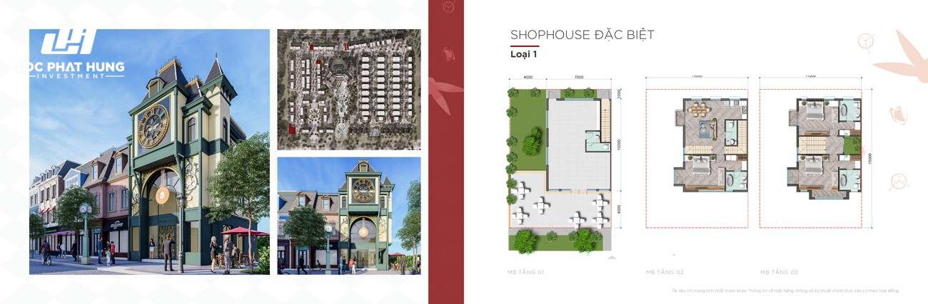 Thiết kế của khu Shophouse dự án Habana Novaland Hồ Tràm