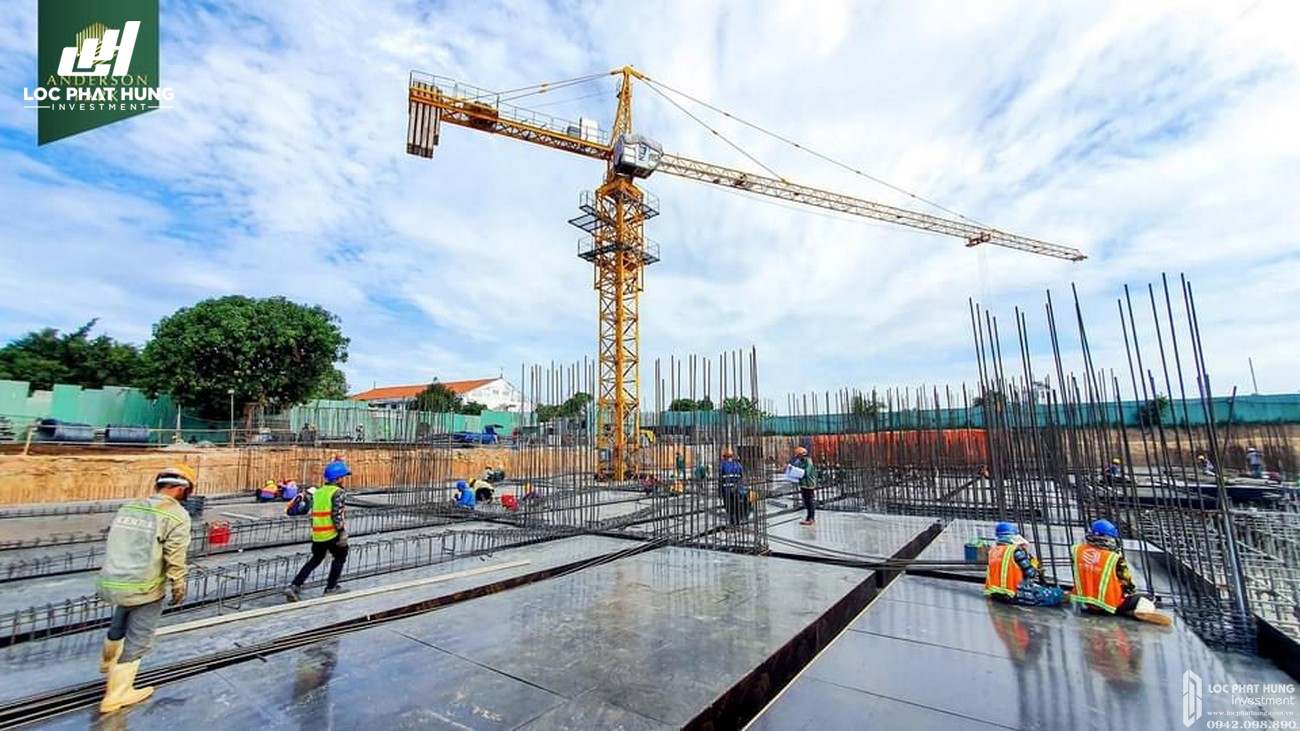 Tiến độ dự án căn hộ Anderson Park Thuận An Bình Dương tháng 12/2020