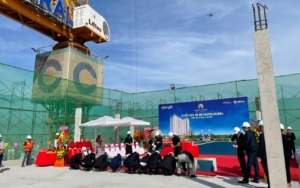 Lễ cất nóc dự án căn hộ chung cư Saigon Asiana Quận 6 tháng 12/2020 Đường Nguyễn Văn Luông chủ đầu tư Gotec Land