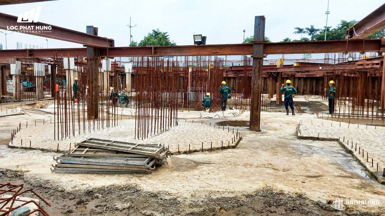 Tiến độ xây dựng chung cư West Gate Bình Chánh T10/2021