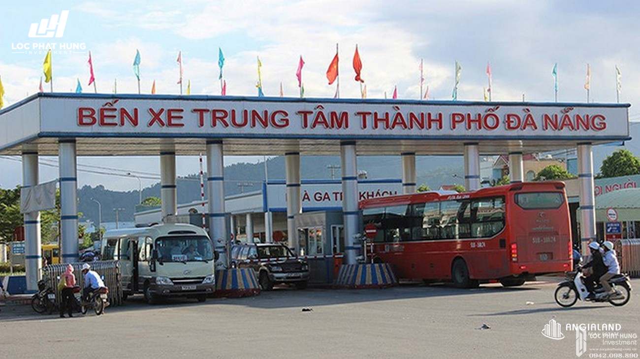 Bến xe thành phố cách dự án Asiana Complex Đà Nẵng 7 phút di chuyển