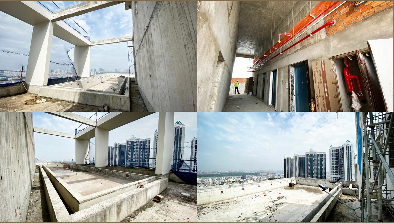 Tiến độ dự án căn hộ chung cư Ascent Lakeside Quận 7 tháng 01/2020 Đường Nguyễn Văn Linh chủ đầu tư Tiến Phát-Sanyo Home