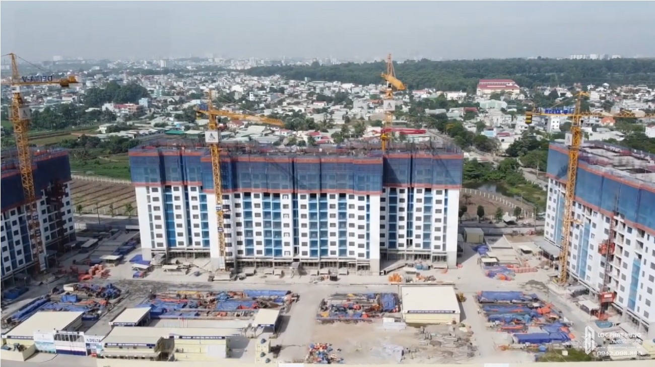Tiến độ dự án căn hộ chung cư The Origami Quận 9 Đường Nguyễn Xiển chủ đầu tư Vingroup
