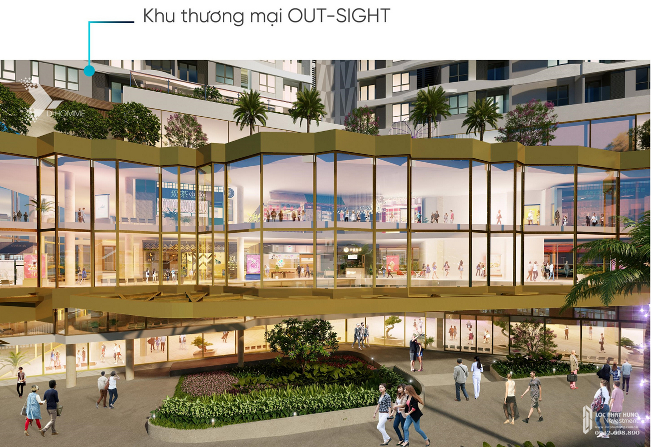 Tiện ích dự án căn hộ chung cư D Homme Quận 6 Đường Hồng Bàng chủ đầu tư DHA