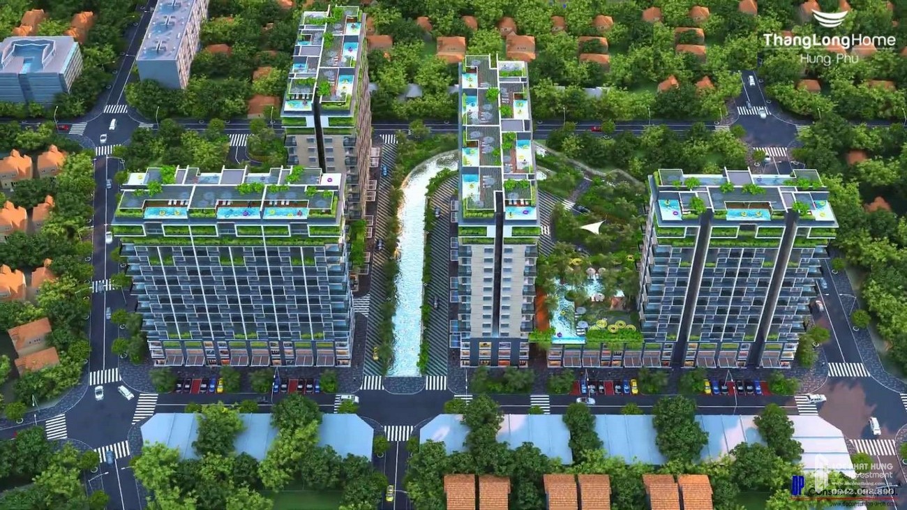 Phối cảnh tổng thể dự án căn hộ chung cư Fiato Premier Thủ Đức Đường Tô Ngọc Vân chủ đầu tư Hưng Phú Investment