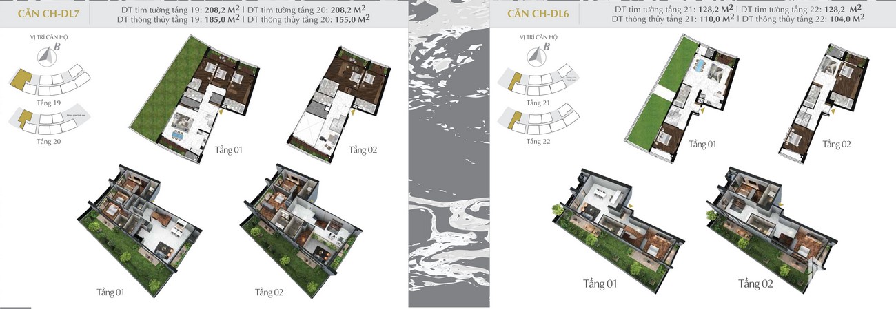 Thiết kế dự án căn hộ chung cư Sunshine Diamond River Quận 7 Đường Đào Trí chủ đầu tư Sunshine Group