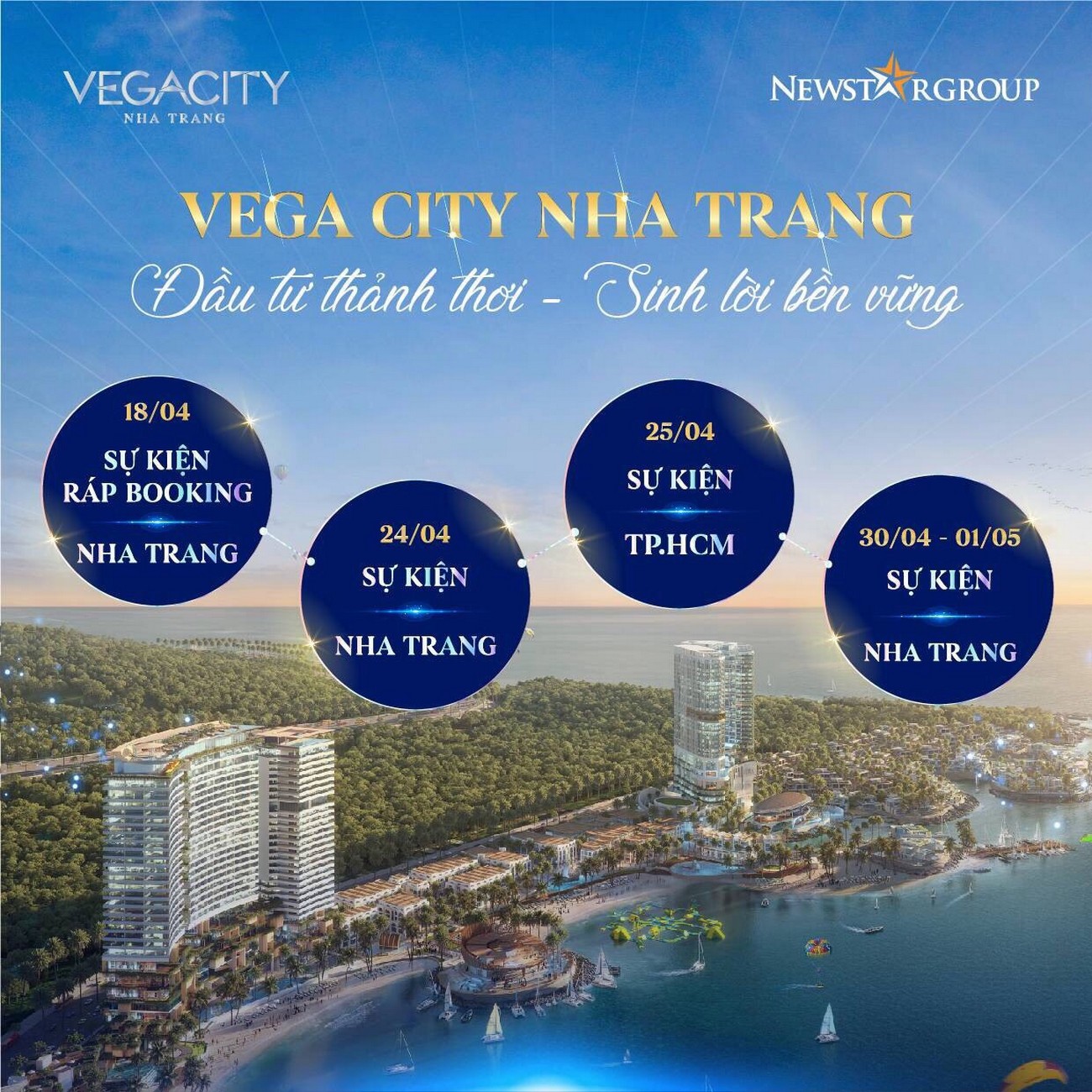 Đón đầu đợt sóng tăng giá đầu tiên siêu dự án Vega City – 0942.098.890