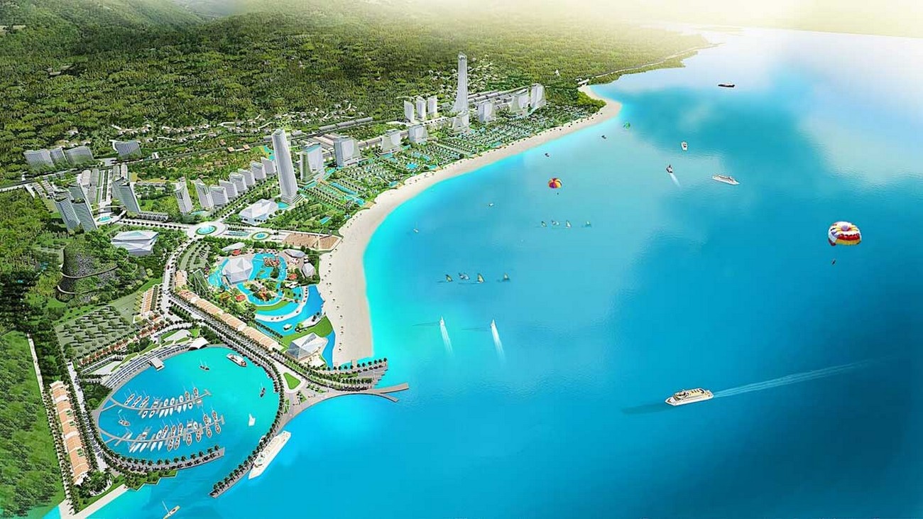 Phối cảnh tổng thể dự án Condotel, villa Vega City Vân Đồn Quảng Ninh chủ đầu tư KDI Holdings