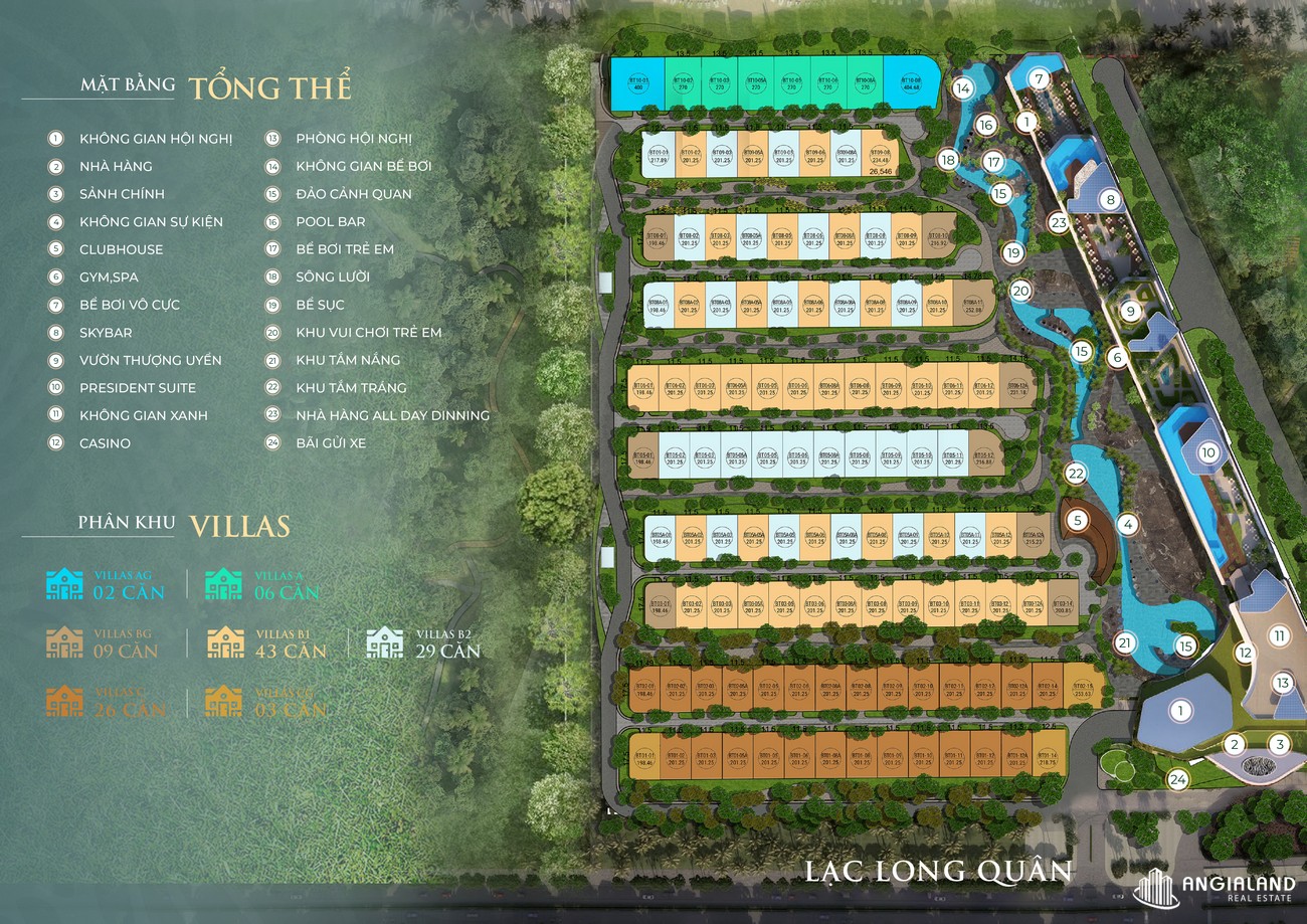 Mặt bằng dự án căn hộ nghỉ dưỡng chung cư Grand Mercure Hội An Điện Bàn chủ đầu tư Xuân Phú Hải