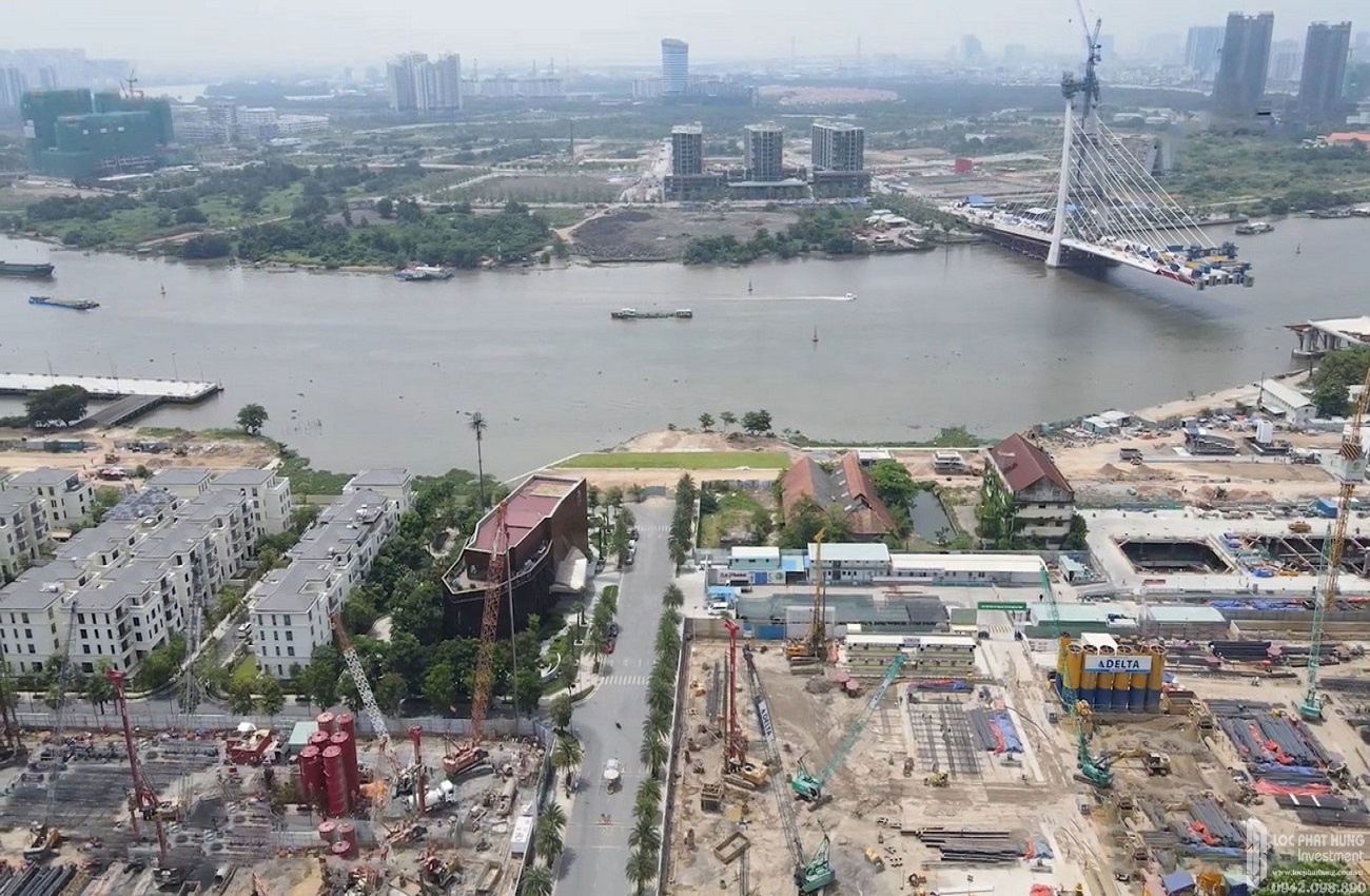 Tiến độ dự án căn hộ chung cư Grand Marina Saigon Quận 1 Đường Nguyễn Hữu Cảnh chủ đầu tư Masterise Homes