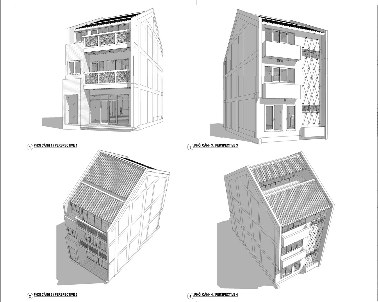 Thiết kế Shophouse 6.7x14m loại 2 dự án căn hộ nghĩ dưỡng Hội An D'or Hội An Đường Cẩm Nam chủ đầu tư Bamboo Capital