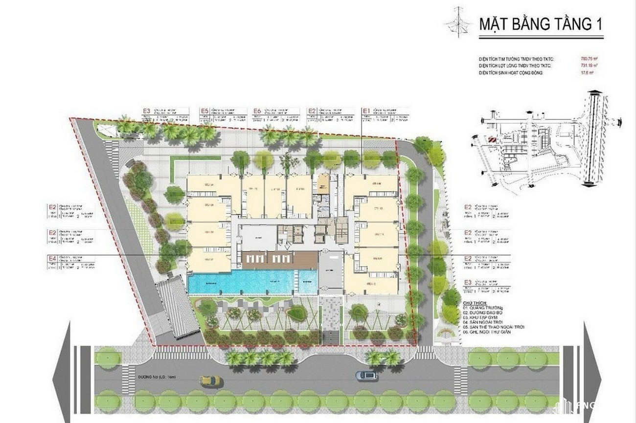 Thiết kế dự án căn hộ chung cư MT Eastmark City Quận 9  chủ đầu tư Điền Phúc Thành