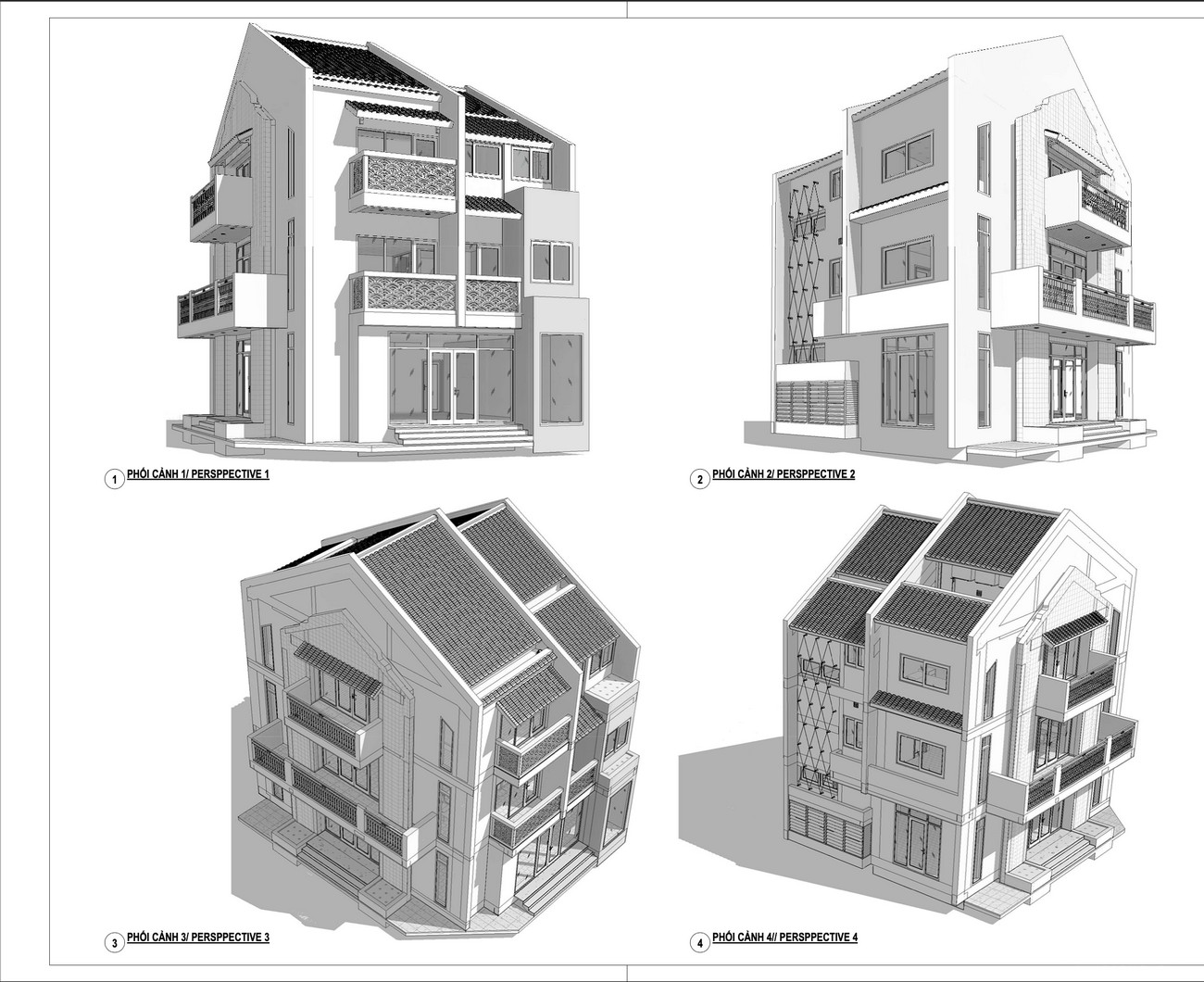 Thiết kế Shophouse Special loại 1 dự án căn hộ nghĩ dưỡng Hội An D'or Hội An Đường Cẩm Nam chủ đầu tư Bamboo Capital