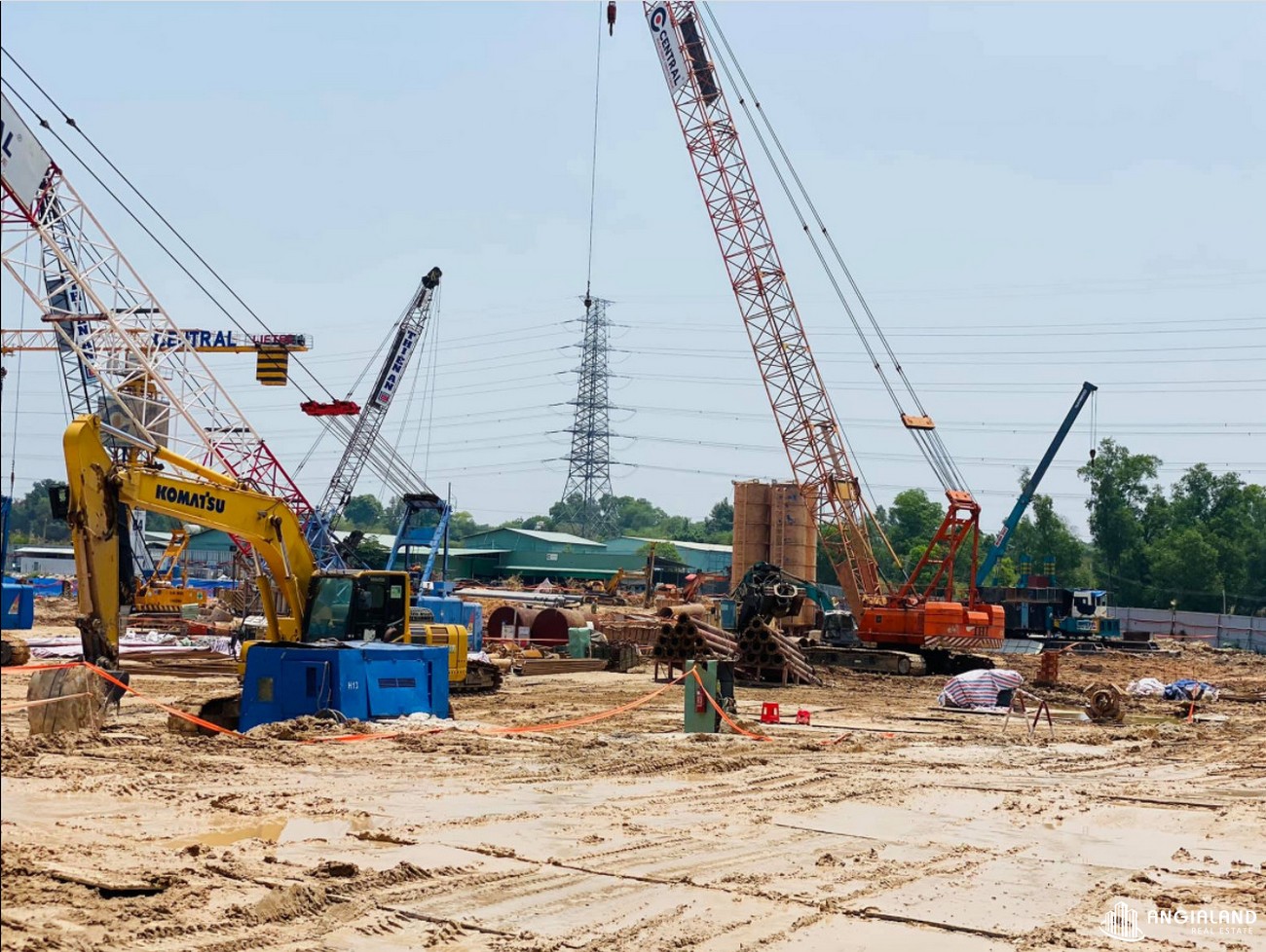Tiến độ dự án căn hộ chung cư Astral City Thuận An tháng 04/2021 Đường Quốc lộ 13 chủ đầu tư Phát Đạt Group