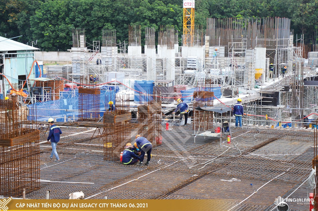 Tiến độ xây dựng Legacy Central Kim Oanh tháng 06/2021