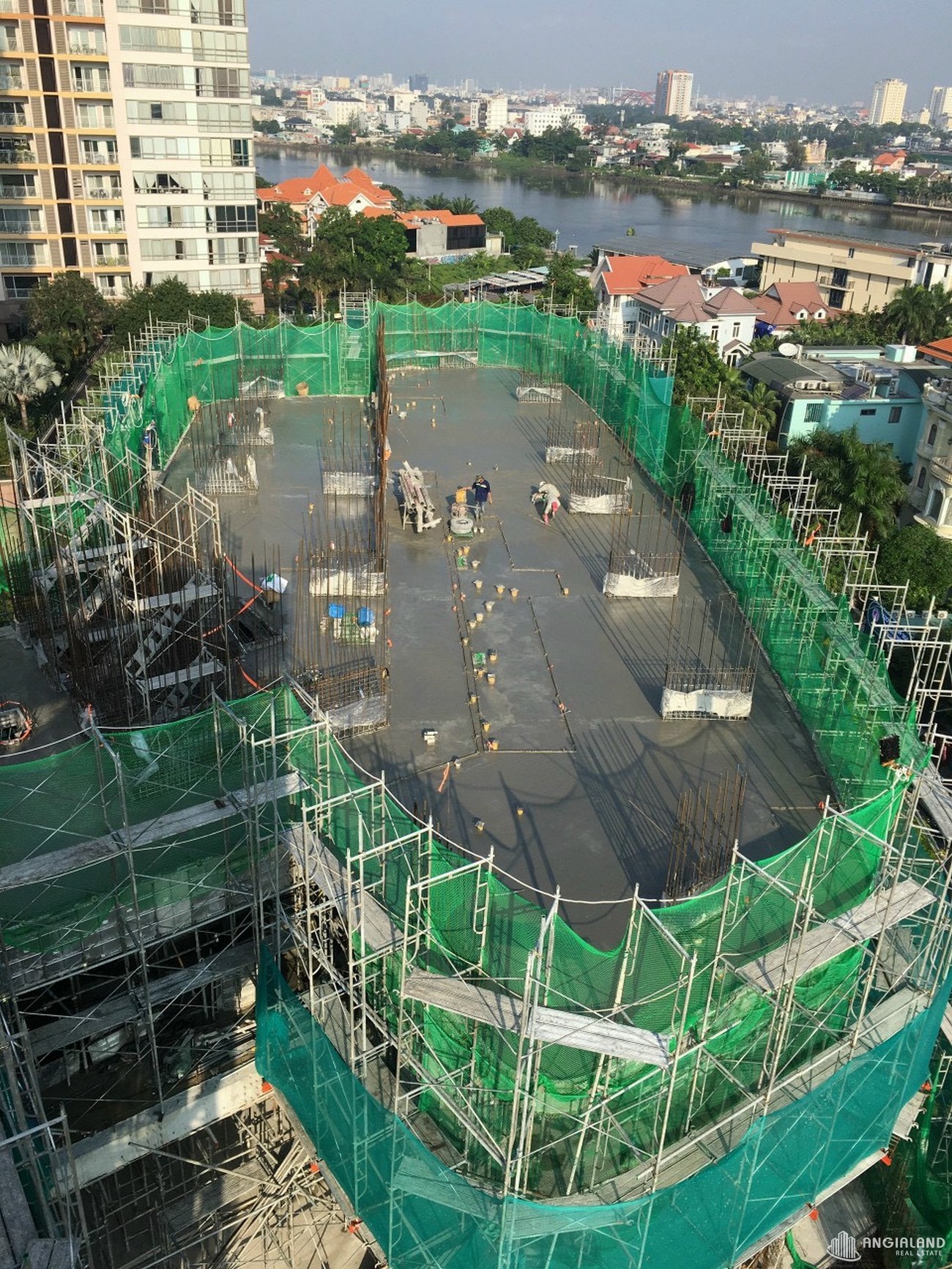 Tiến độ xây dựng Thao Dien Green Towers