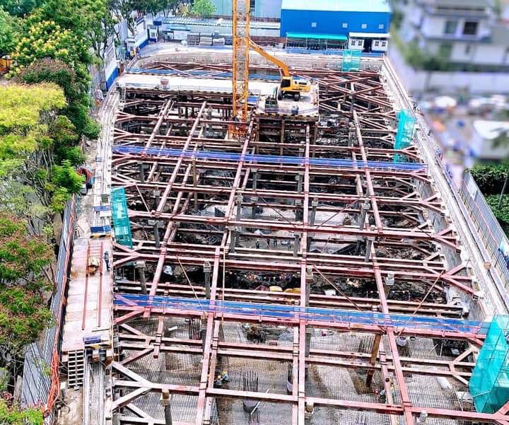 Tiến độ xây dựng Thao Dien Green tháng 04/2021