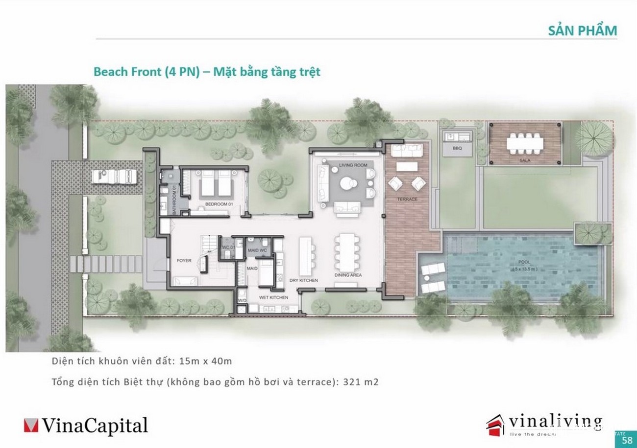 Thiết kế dự án biệt thự nghỉ dưỡng chung cư Maia Resort Quy Nhơn huyen phu cat Đường Quốc Lộ 1D chủ đầu tư VinaCapital