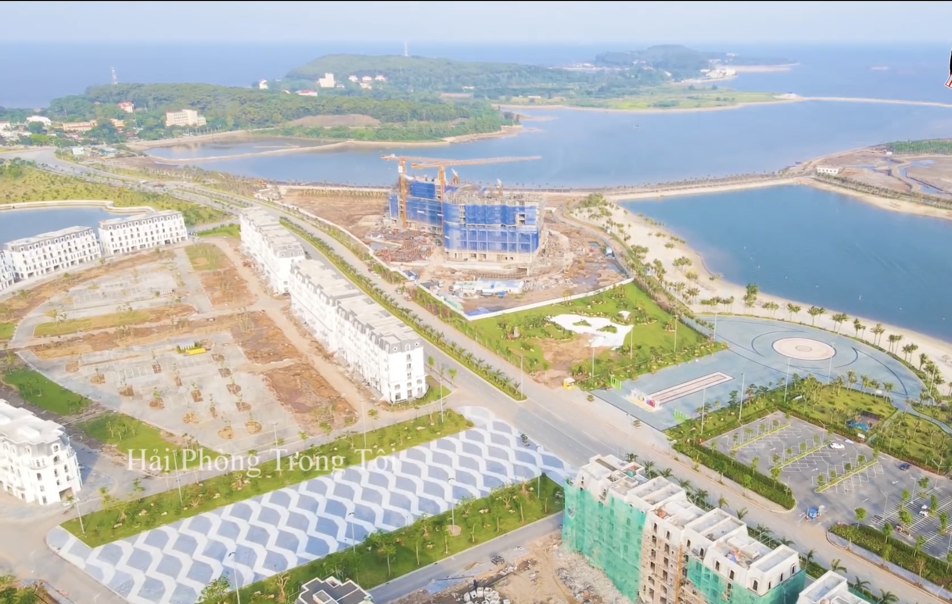 Tiến độ dự án Biệt thự chung cư Dragon Ocean Do Son Do Son Đường Vạn Hương chủ đầu tư Geleximco