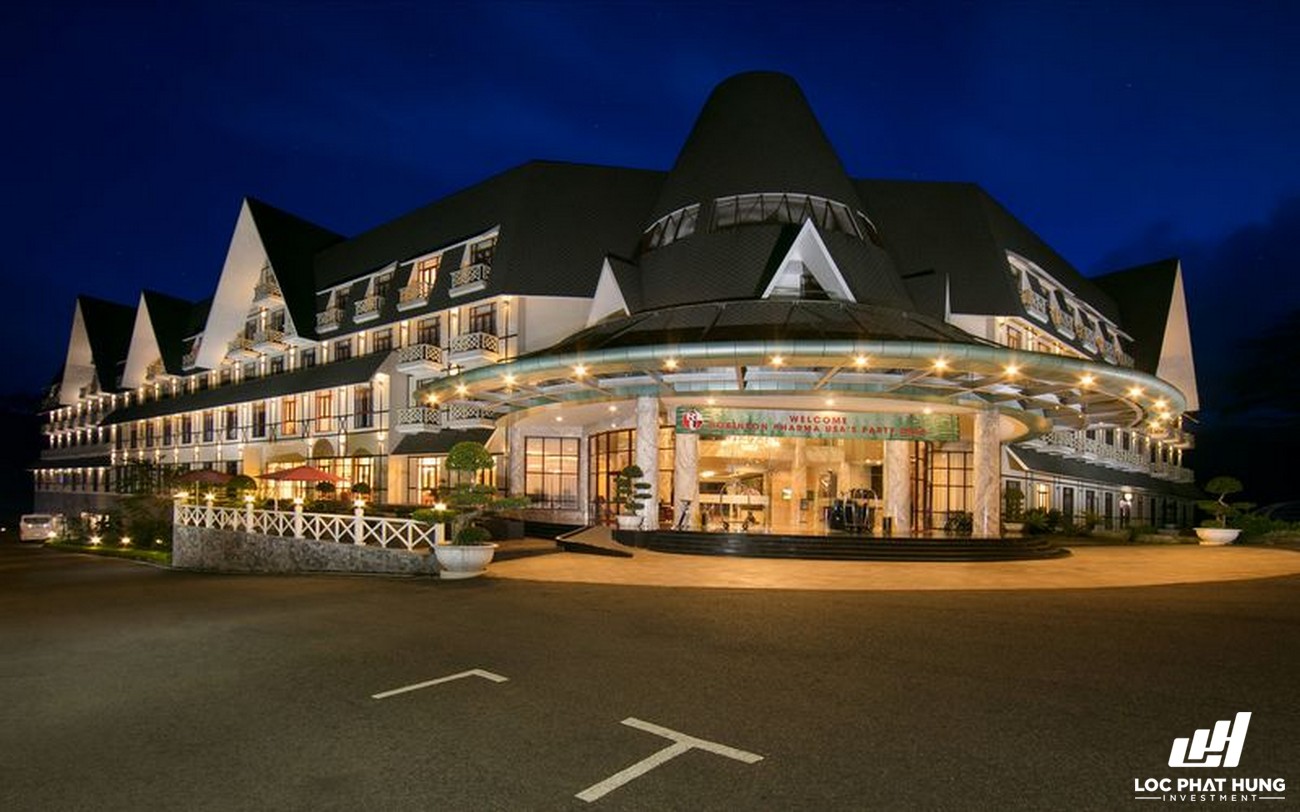 Phối cảnh tổng thể Resort Swiss Belresort Tuyền Lâm Dalat Phường 3 Đường 19 Hoa Hồng