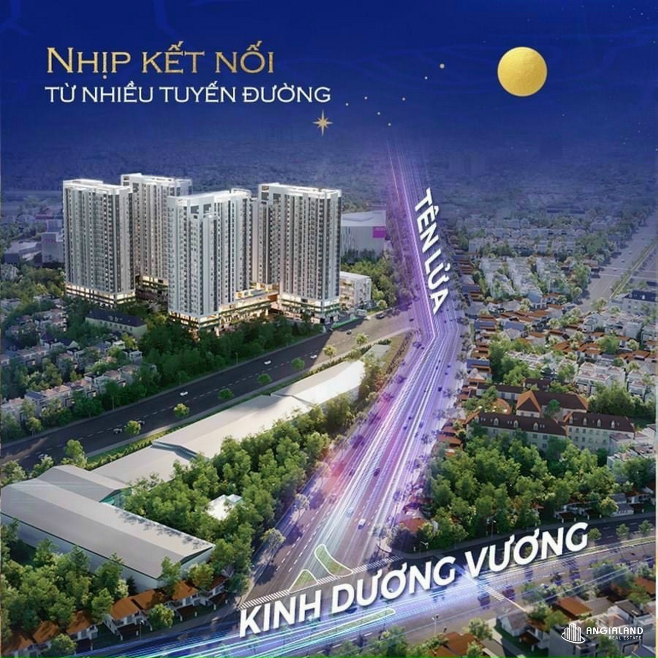 Phối cảnh tổng thể dự án Moonlight Centre Bình Tân