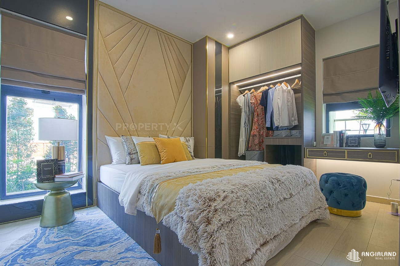 Thiết kế phòng ngủ nhà mẫu căn hộ Melody Quy Nhơn