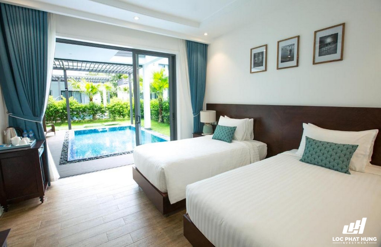 Hạng phòng villa Resort Sunset Sanato Resort &Villas Xa Cửa cạn