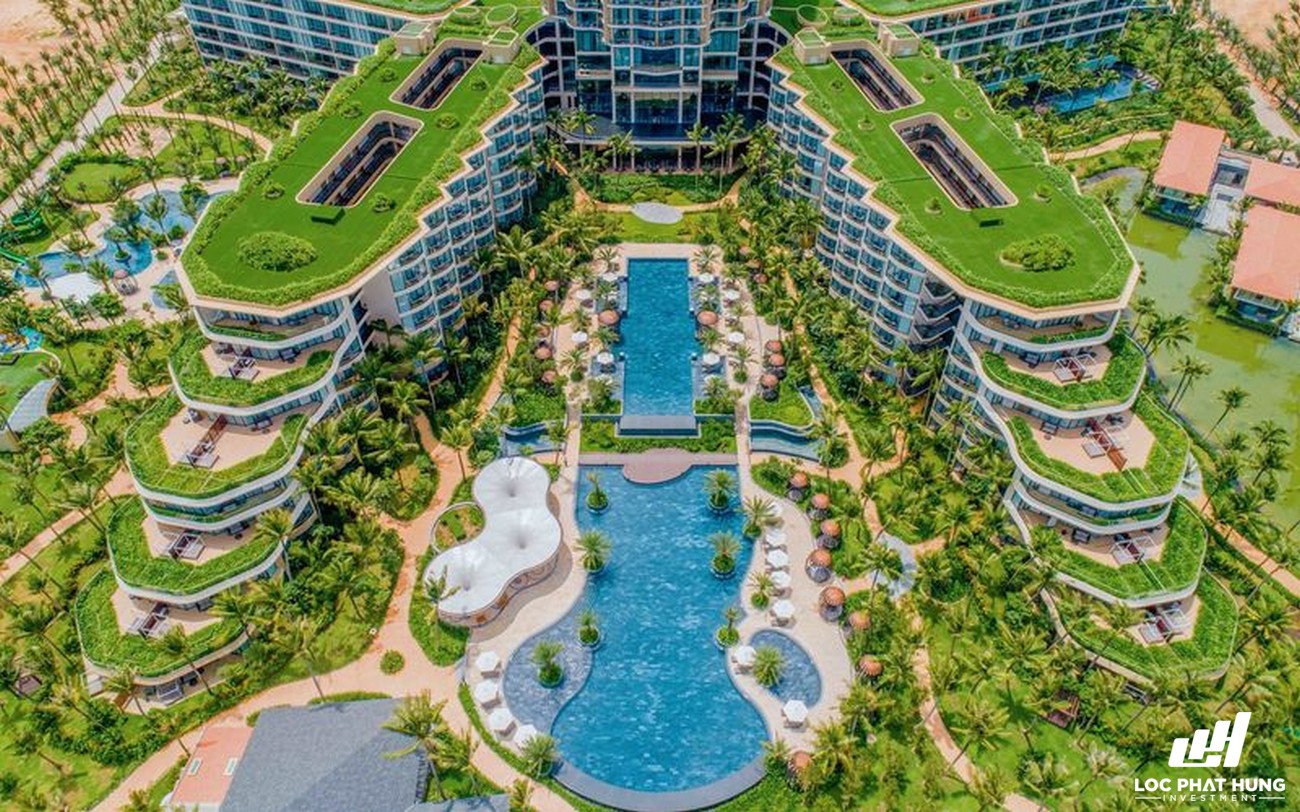 Phối cảnh tổng thể Resort Intercontinental Phú Quốc Resort Duong To Phú Quốc