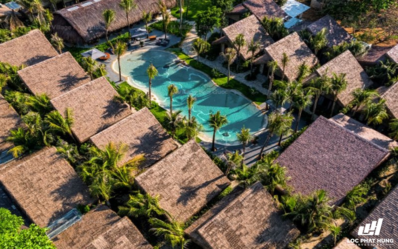 Phối cảnh tổng thể Resort M Village Phu Quoc Duong To Phú Quốc