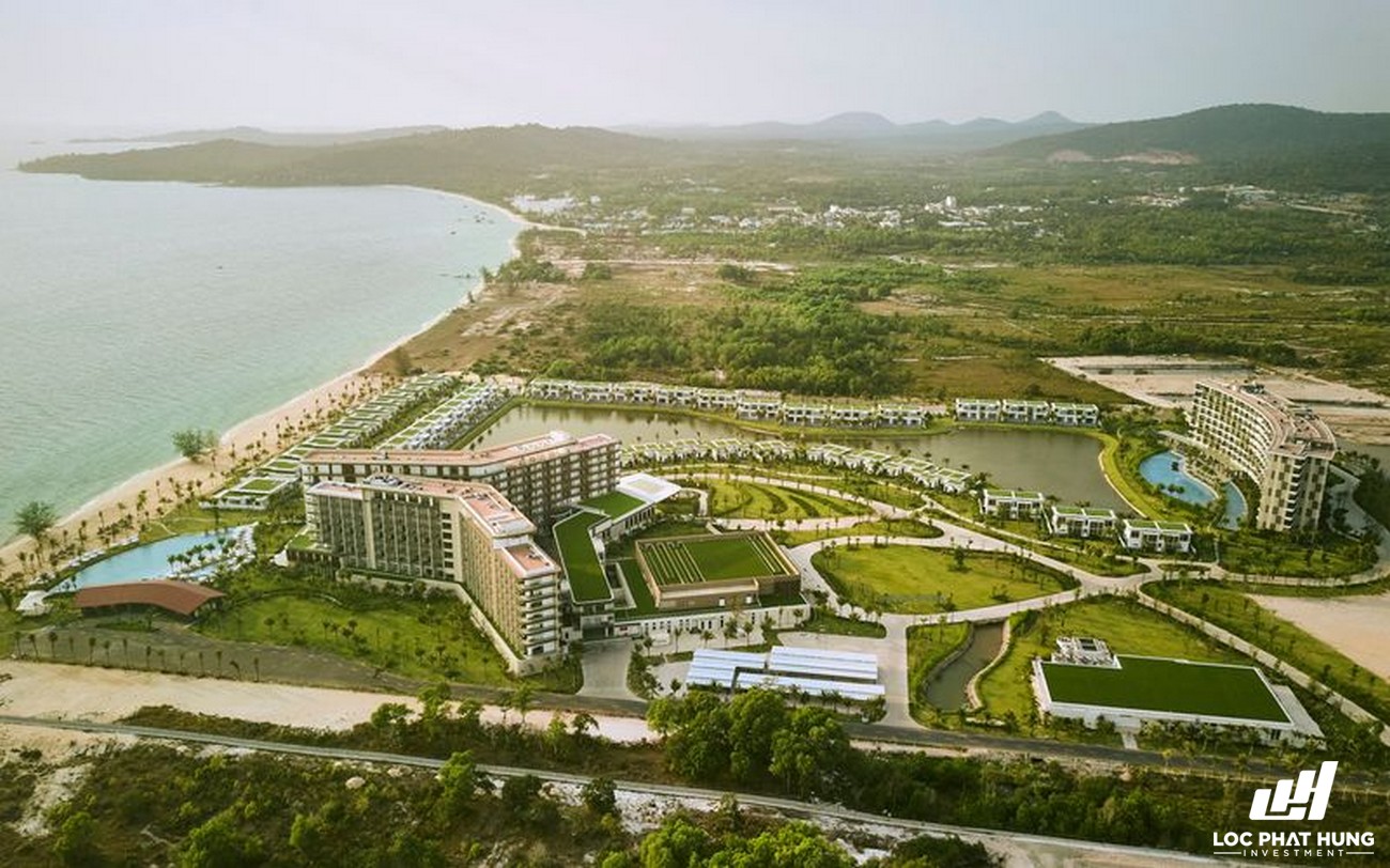 Phối cảnh tổng thể Resort Movenpick Phú Quốc Resort Waverly Ong Lang Phú Quốc