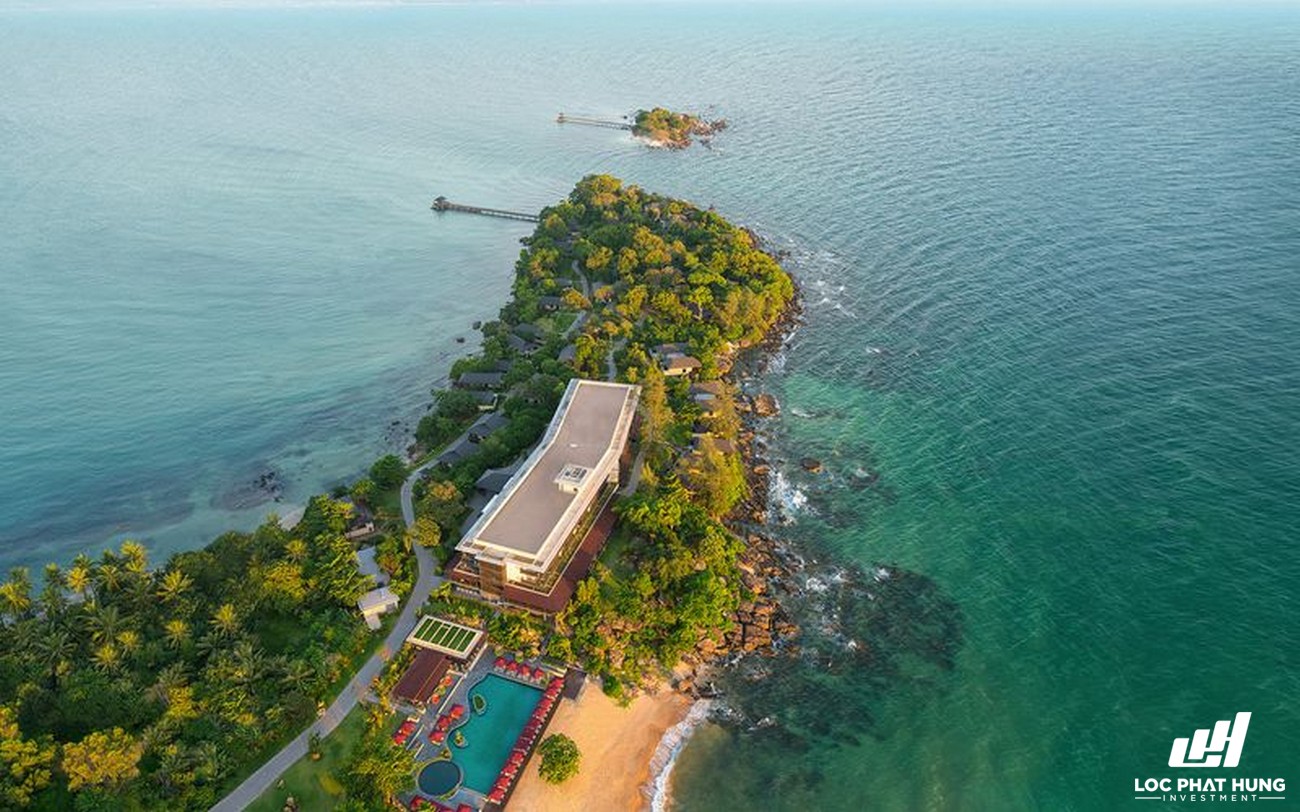 Phối cảnh tổng thể Resort Nam Nghi Phu Quoc Resort Cua Can Phú Quốc