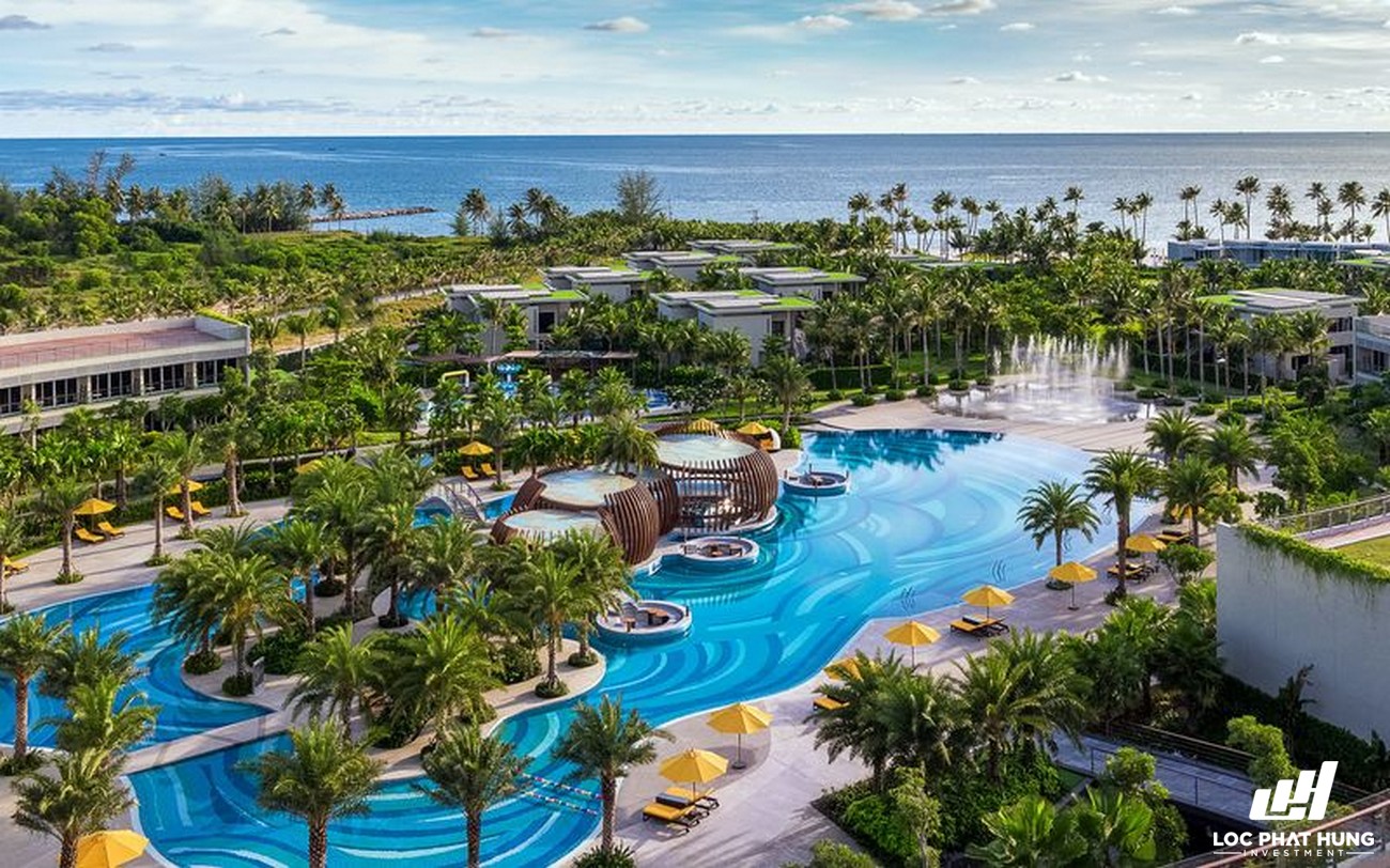 Phối cảnh tổng thể Resort Pullman Phu Quoc Beach Resort Duong To Phú Quốc