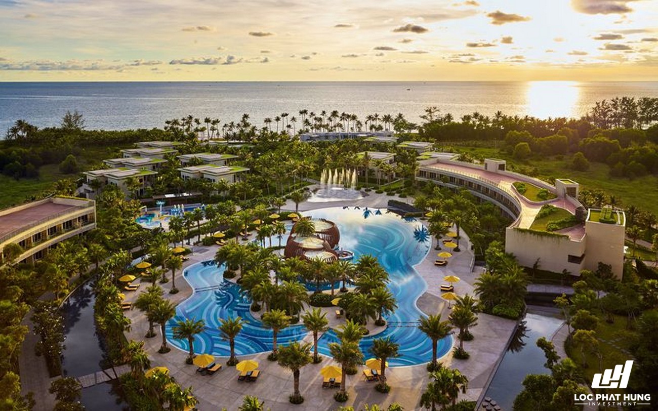 Phối cảnh tổng thể Resort Pullman Phu Quoc Beach Resort Duong To Phú Quốc