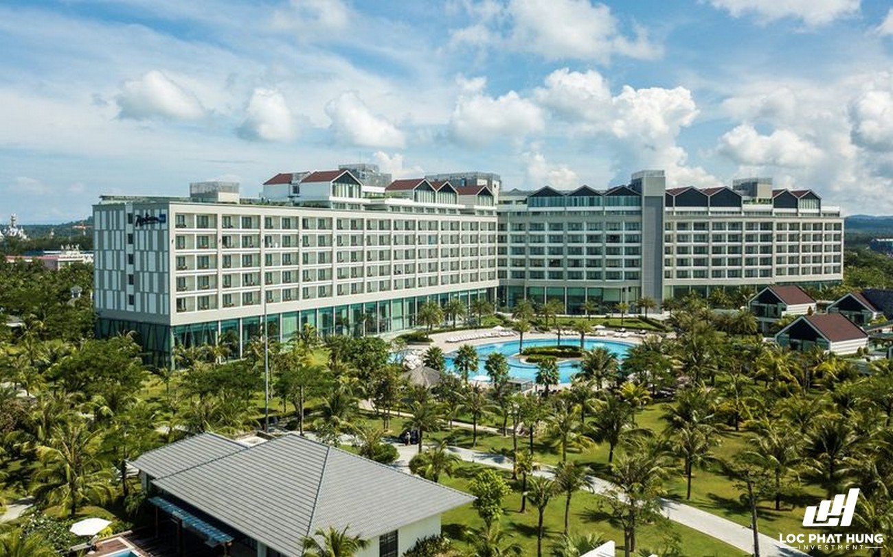 Phối cảnh tổng thể Resort Radisson Blu Resort Phu Quoc Ganh Dau Phú Quốc