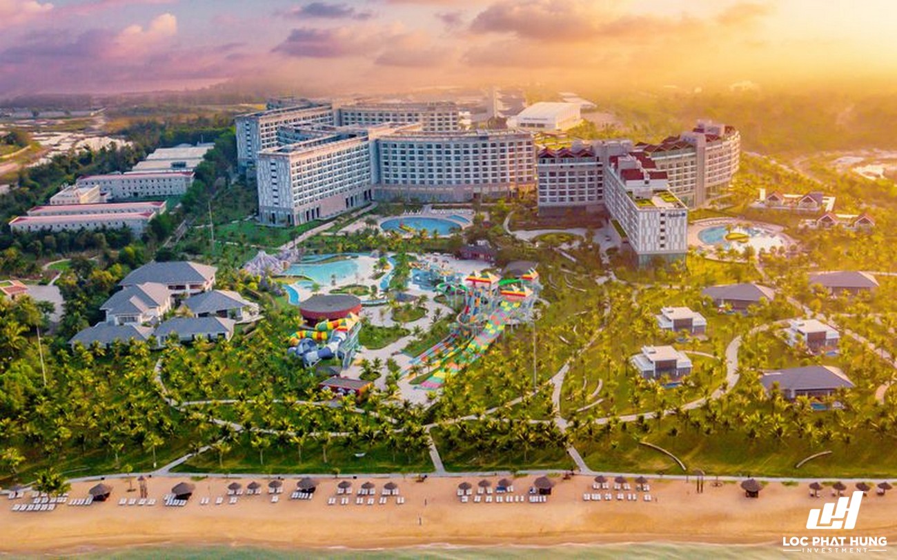 Phối cảnh tổng thể Resort VinOasis Phu Quoc Resort Ganh Dau Phú Quốc