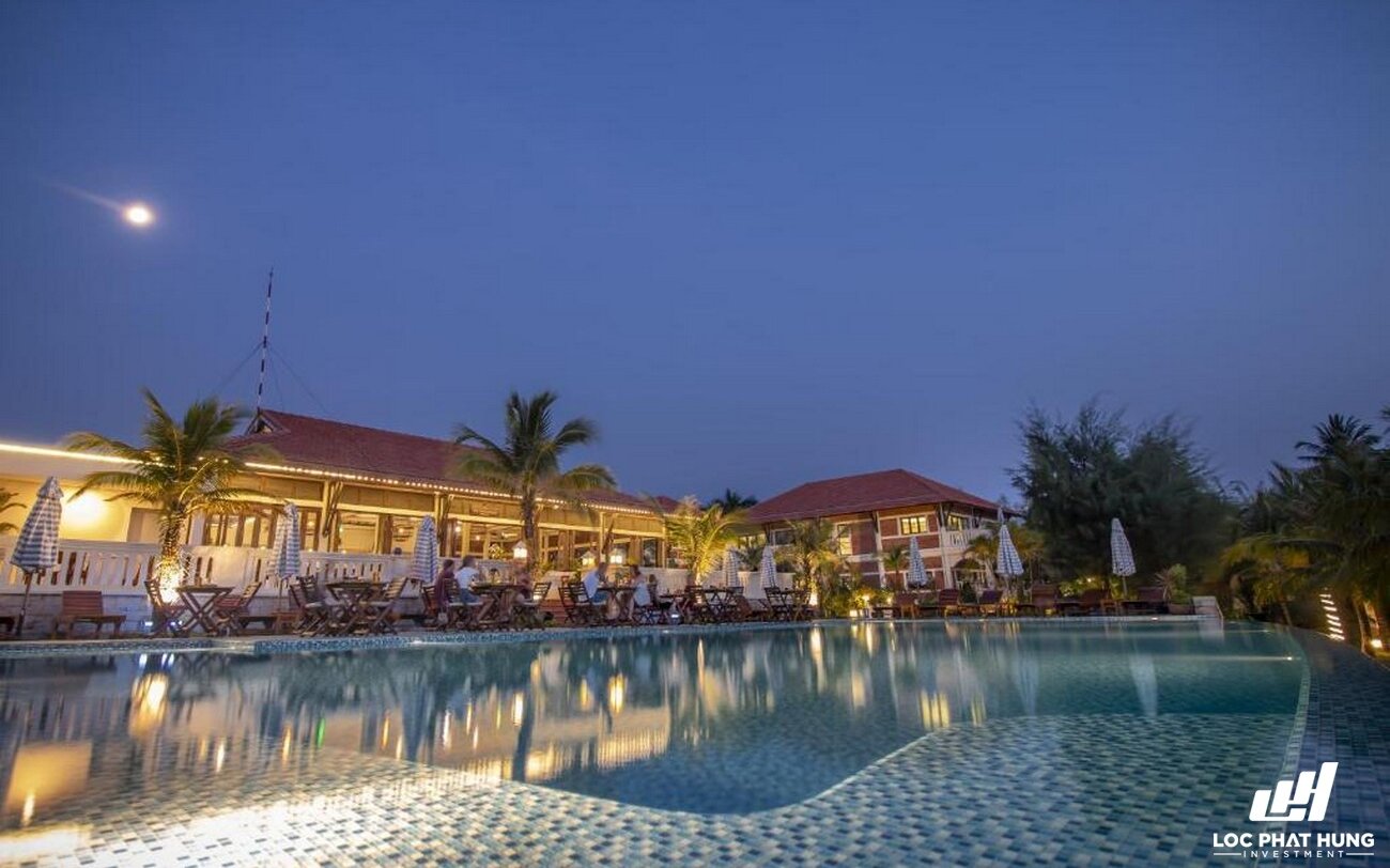 Phối cảnh tổng thể Resort Cassia Cottage Resort Phú Quốc Duong Dong Phú Quốc