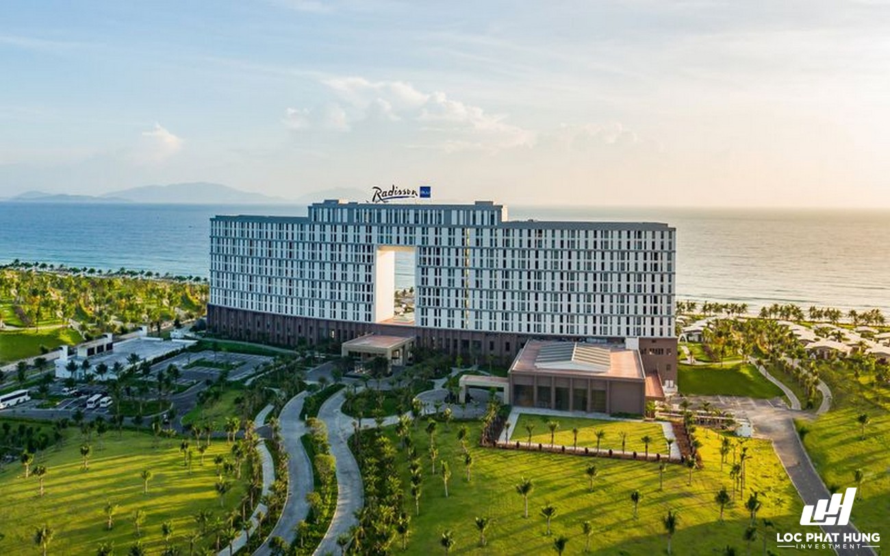 Phối cảnh tổng thể Resort Radisson Blu Resort Cam Ranh Bai Dai Cam Ranh