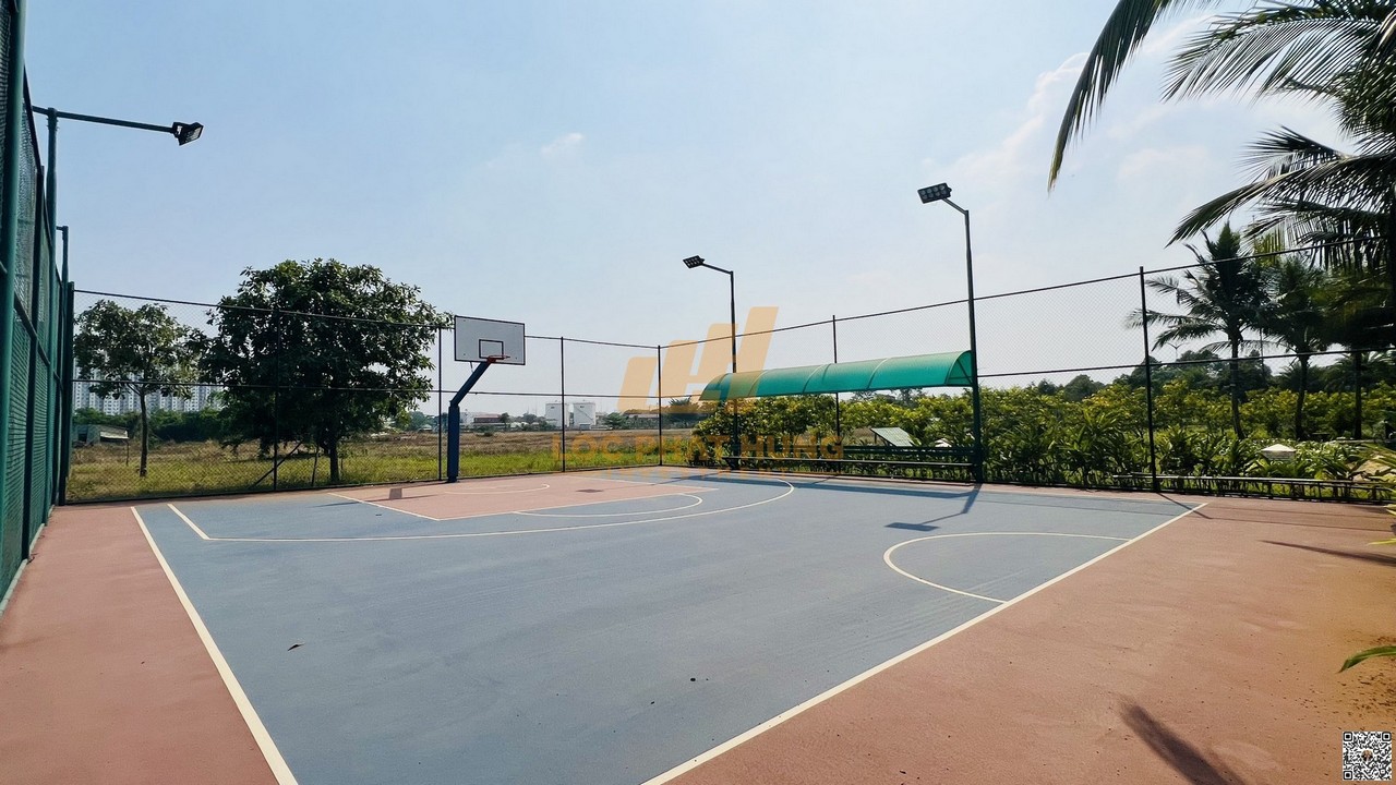 Tiện ích sân bóng rổ thực tế tại Centria Island Biên Hòa