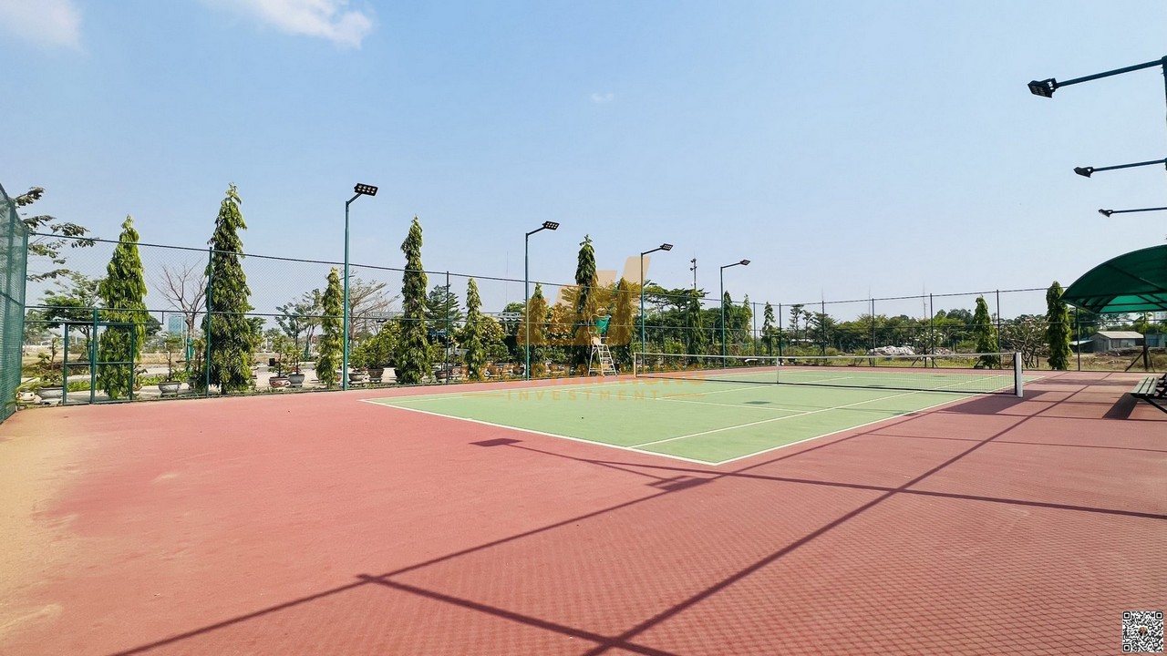 Tiện ích sân tenis thực tế tại Centria Island Biên Hòa