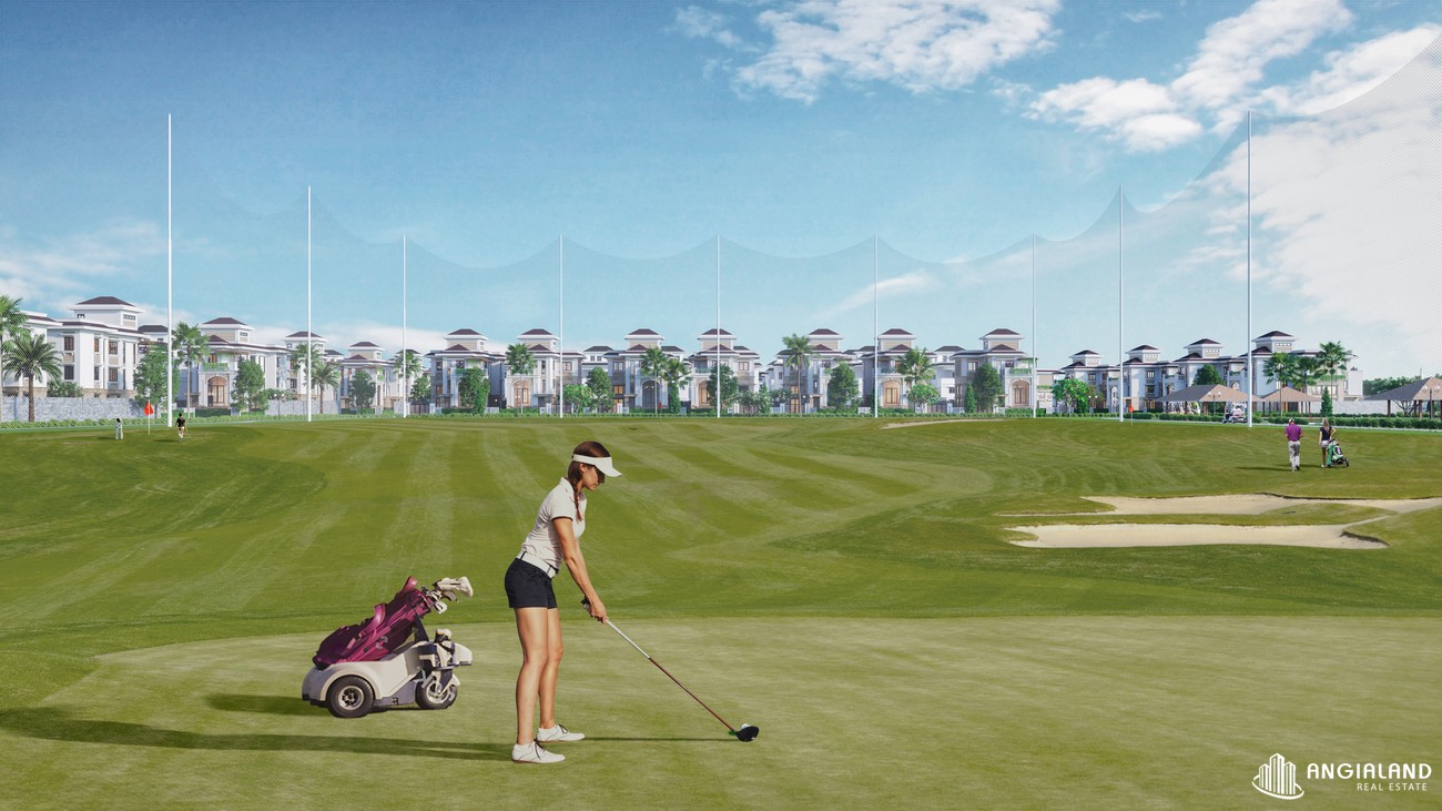Sân tập Golf hơn 4 hecta nội khu dự án Centria Island