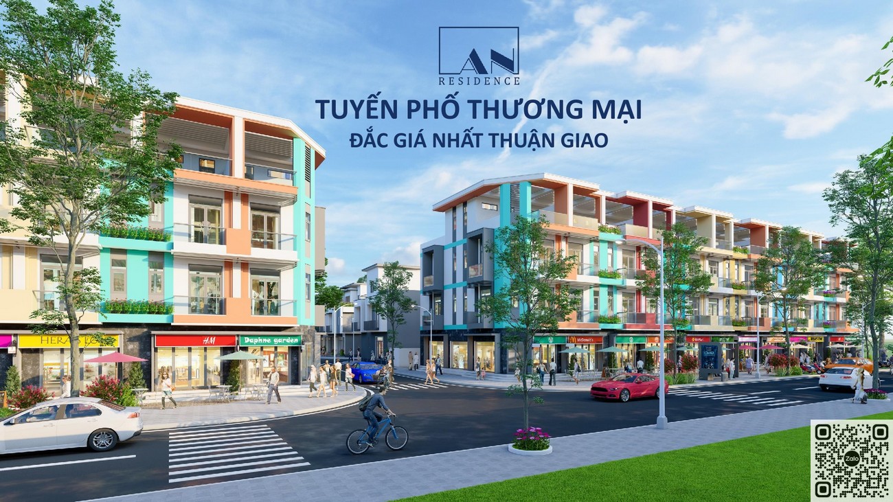 Phối cảnh tổng thể dự án An Residence Thuận An