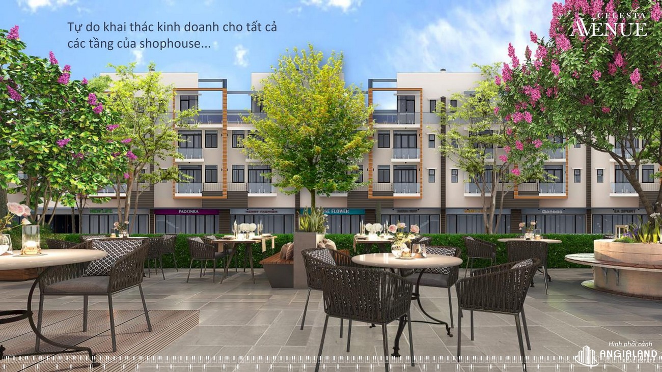 Tiện ích dự án nhà phố Celesta Avenue Nha Be Đường Nguyễn Hữu Thọ chủ đầu tư Keppel Land