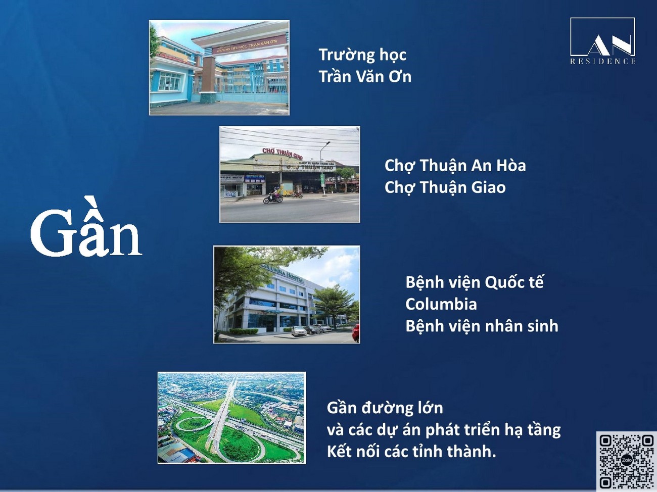 Tiện ích ngoại khu dự án An Residence Thuận An