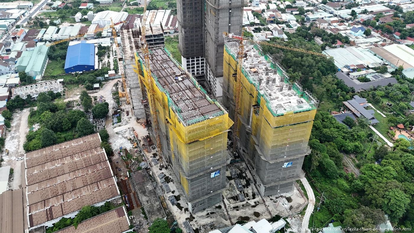 Hình ảnh Tiến độ Xây Dựng Dự án Lavita Thuận An 01/06/2025