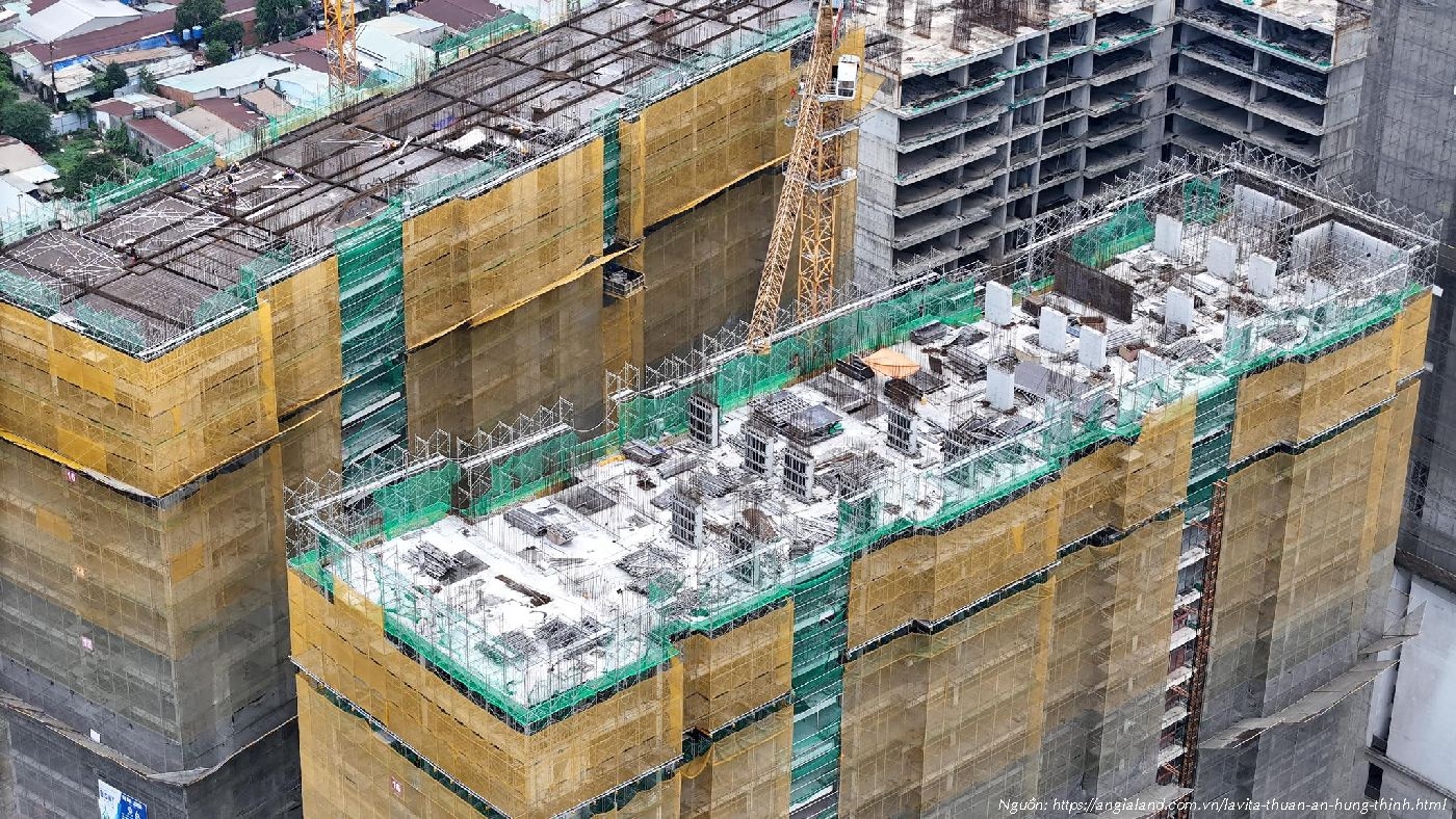 Hình ảnh Tiến độ Xây Dựng Dự án Lavita Thuận An 01/06/2025