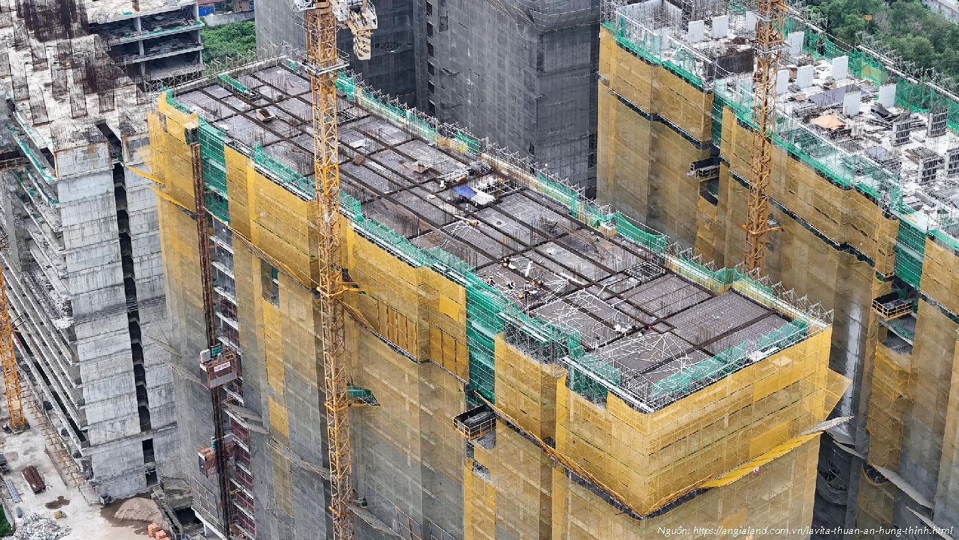 Hình ảnh Tiến độ Xây Dựng Dự án Lavita Thuận An 01/06/2025