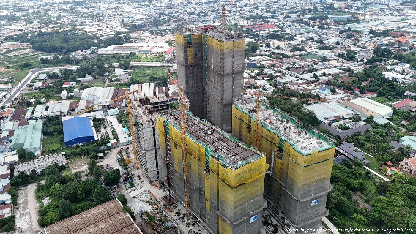 Hình ảnh Tiến độ Xây Dựng Dự án Lavita Thuận An 01/06/2025