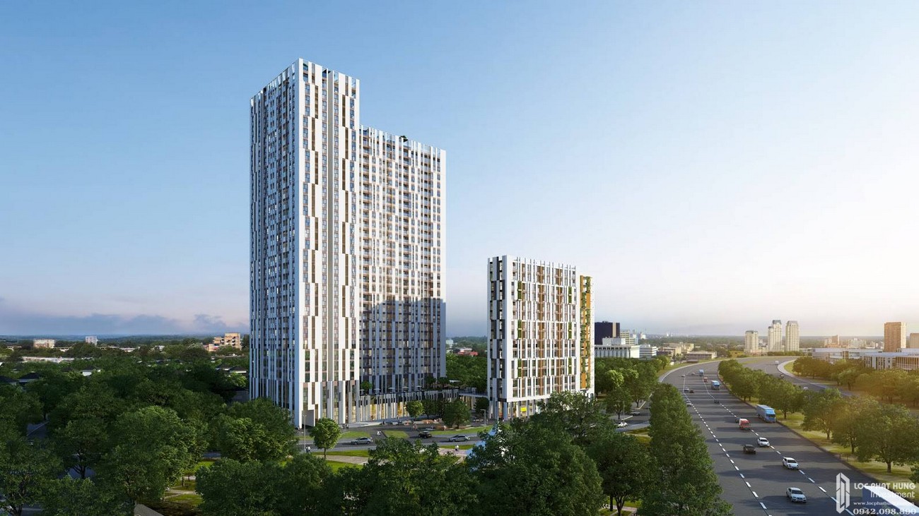 Phối cảnh dự án căn hộ chung cư Centana Thủ Thiêm Quận 2 Đường Mai Chí Thọ chủ đầu tư Điền Phúc Thành